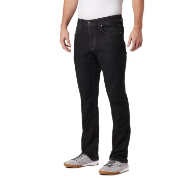Columbia Muške Hlače - Pilot Peak Denim Crne | XGZU-74538